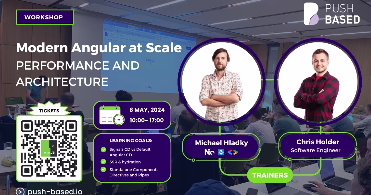 Modern Angular at Scale – Performance and Architecture