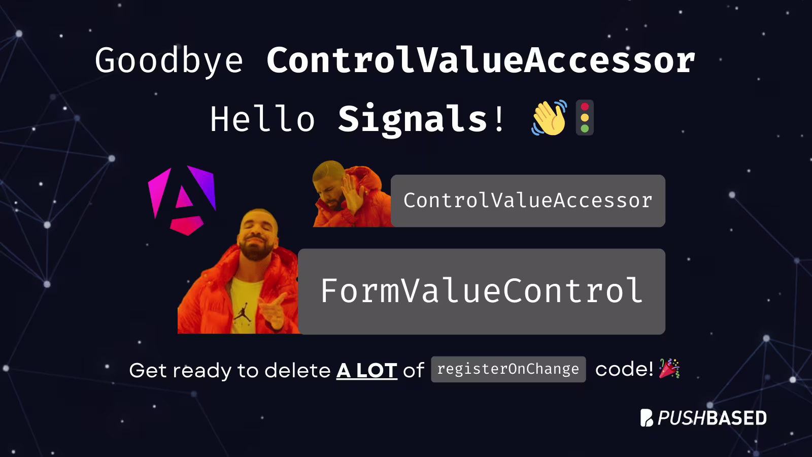 Goodbye 'ControlValueAccessor', Hello Signals! 👋🚦