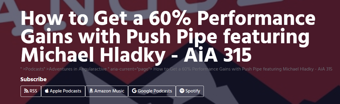 How to Get a 60% Performance Gains with Push Pipe featuring Michael Hladky - AiA 315