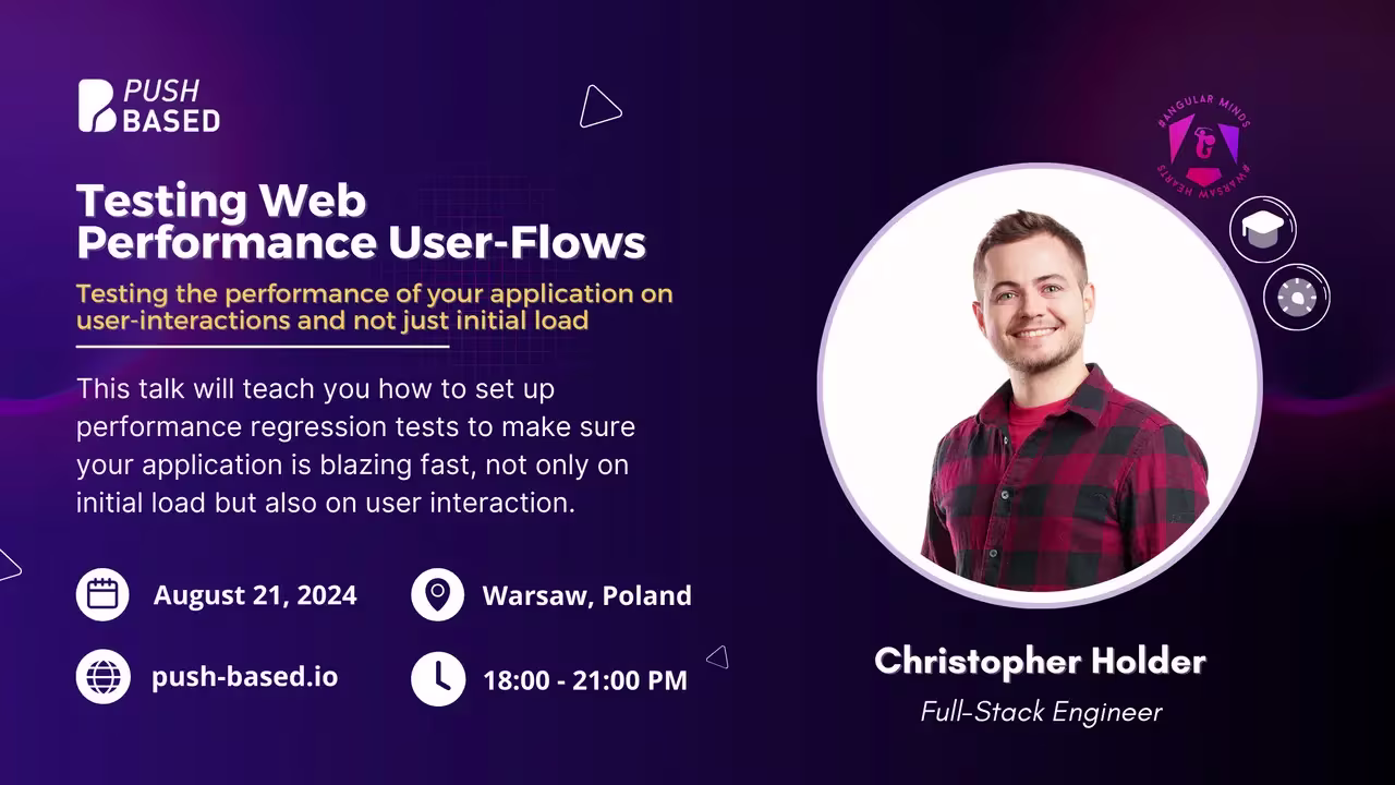 Testing Web Performance User-Flows
