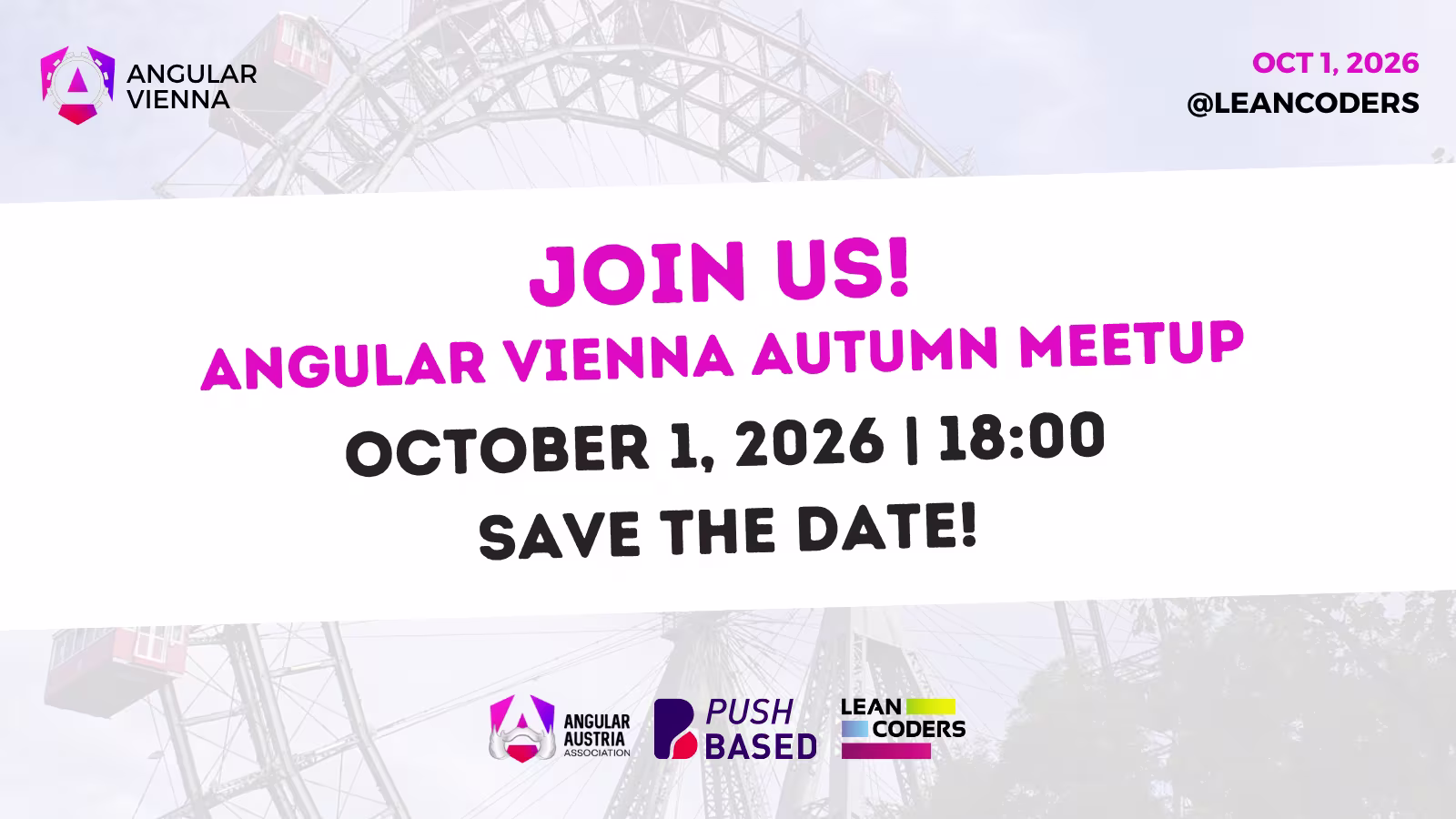 Angular Vienna October Meetup
