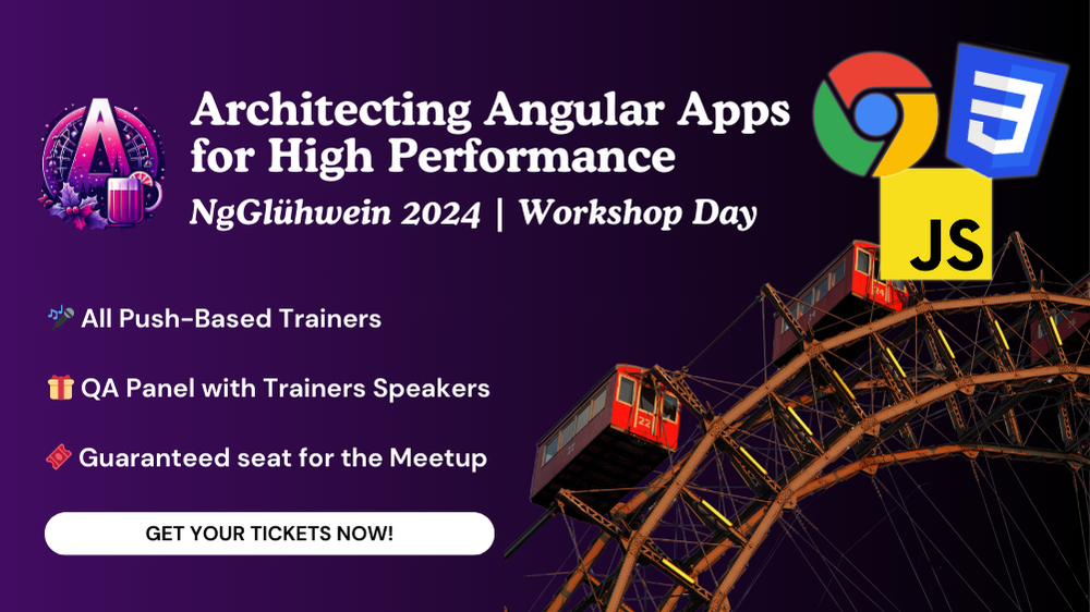 Architecting Angular Apps for High Performance | NgGlühwein Workshop Day