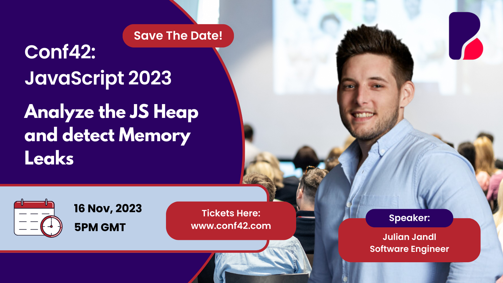 Analyze the JS Heap and detect Memory Leaks. Poster.