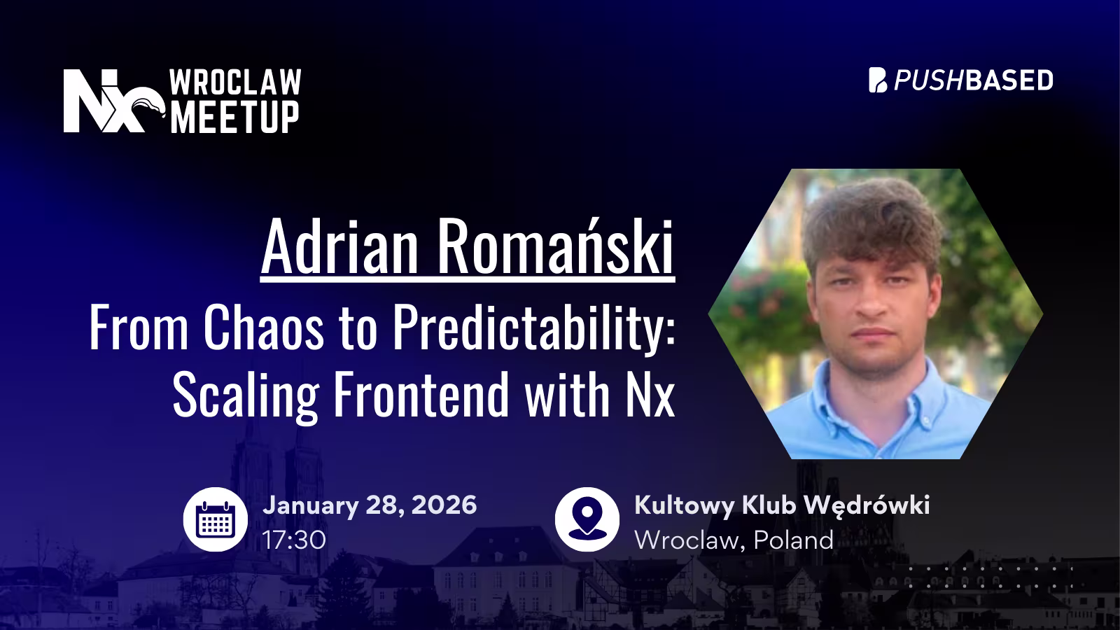 Adrian Romański's Talk at Nx Wrocław - From Chaos to Predictability: Scaling Frontend with Nx