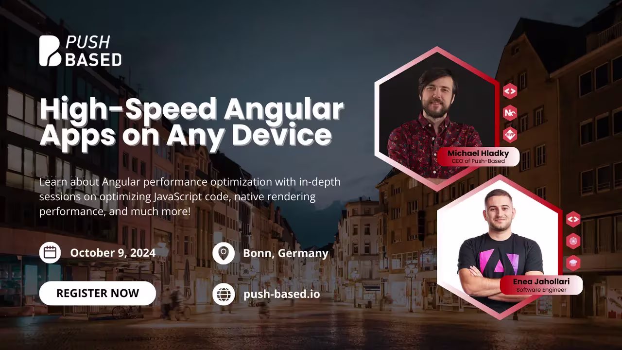 High-speed Angular Apps on any device