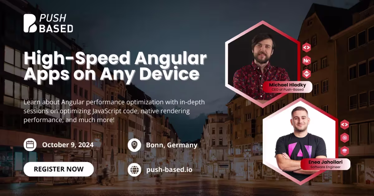 High-speed Angular Apps on any device