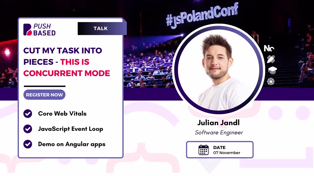 Cut My Task Into Pieces - This is Concurrent Mode at JS Poland