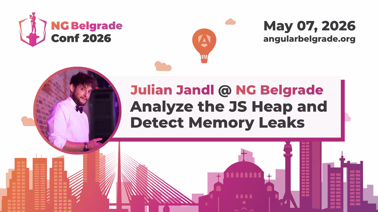 Analyze the JS Heap and Detect Memory Leaks | Julian Jandl @ NG Belgrade