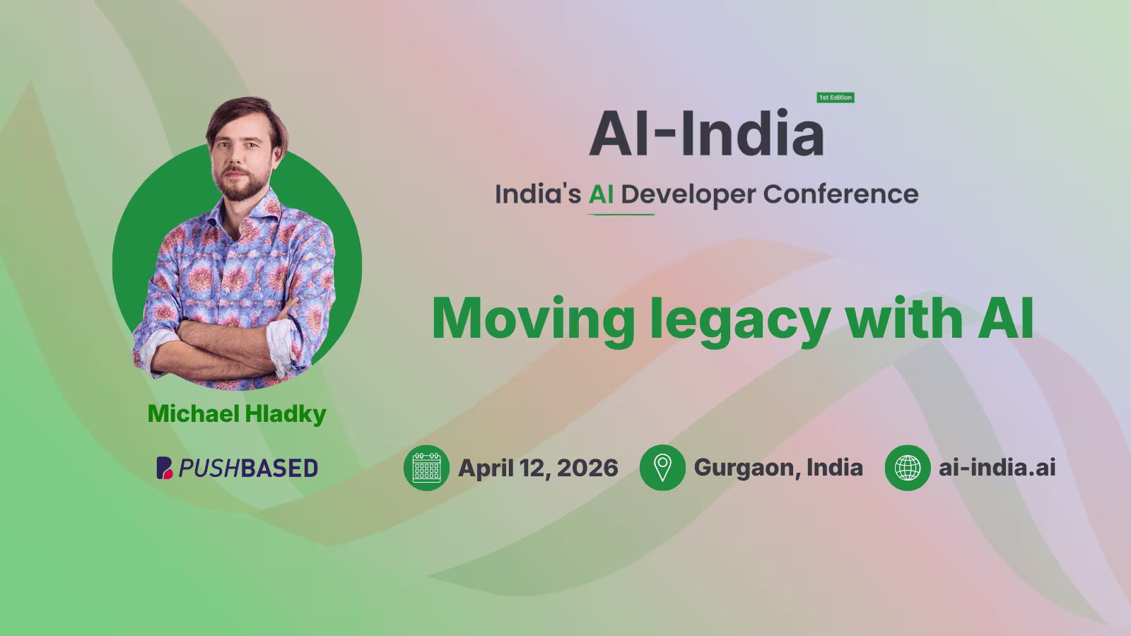 Moving legacy with AI | Michael Hladky @ AI India