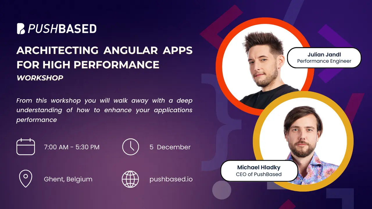 Architecting Angular Apps for High Performance: Control the Browser Render Pipeline, Master the Event Loop, Measure & Optimize CWV - Julian Jandl & Michael Hladky - ng-be 2024