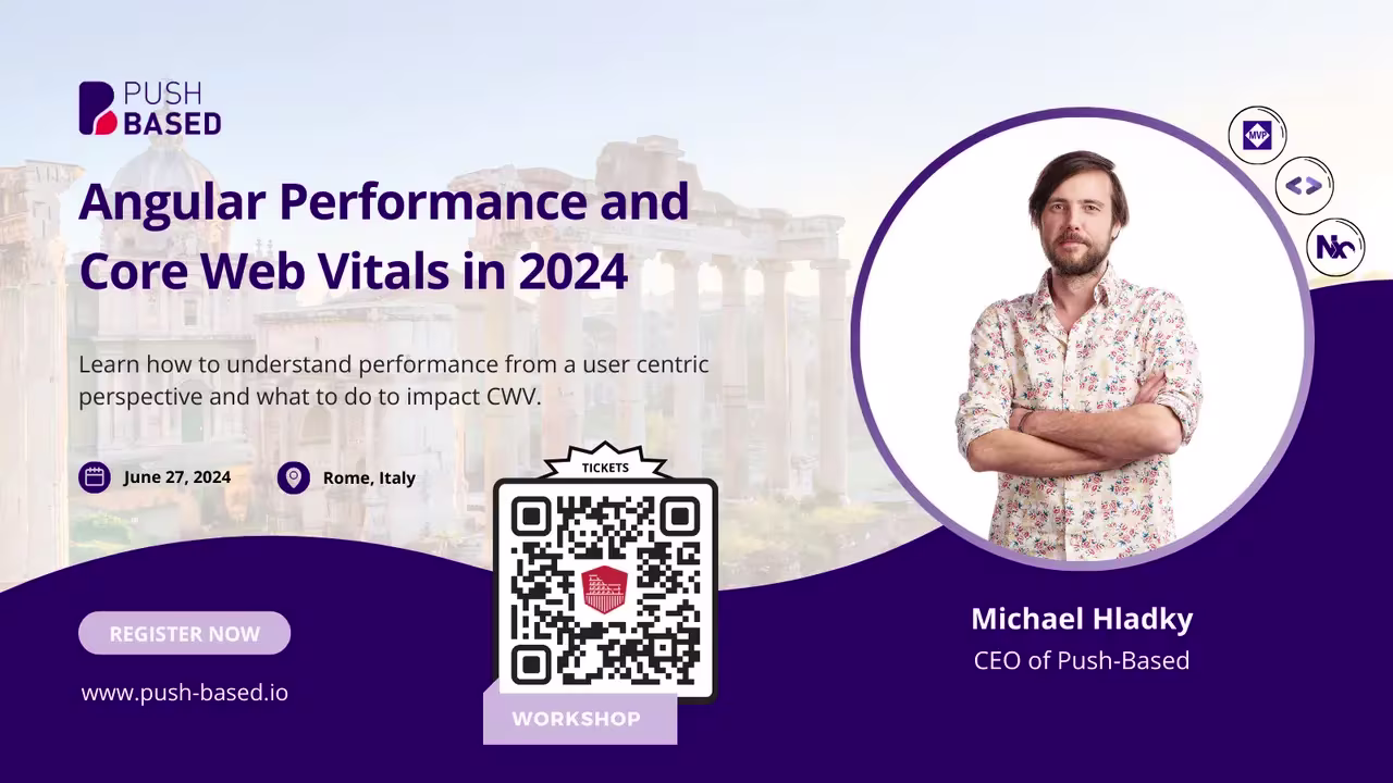 Angular Performance and Core Web Vitals in 2024 at NG ROME