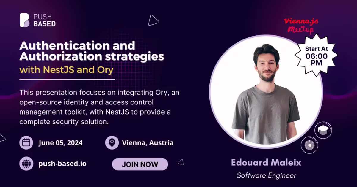 Authentication and Authorization strategies with NestJS and Ory