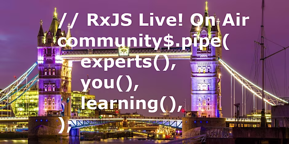 rxjs live - michael 