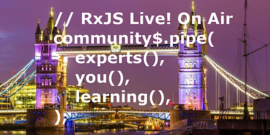rxjs live - michael 