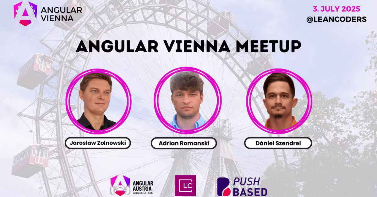 Angular Vienna Summer Meetup July 3rd