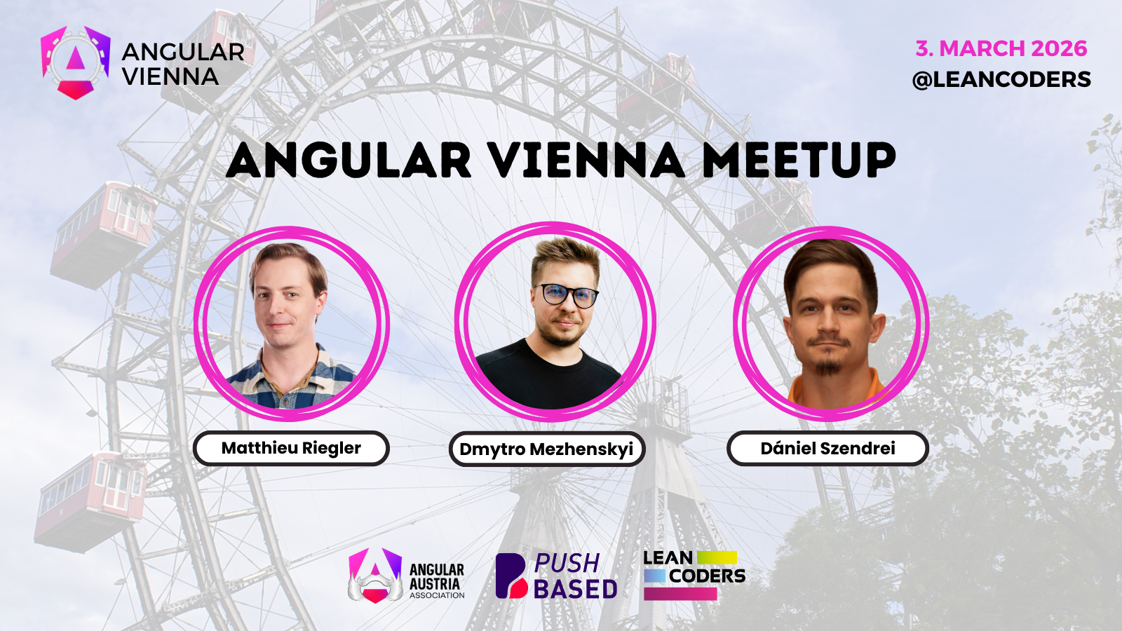 Angular Vienna March Meetup 2026