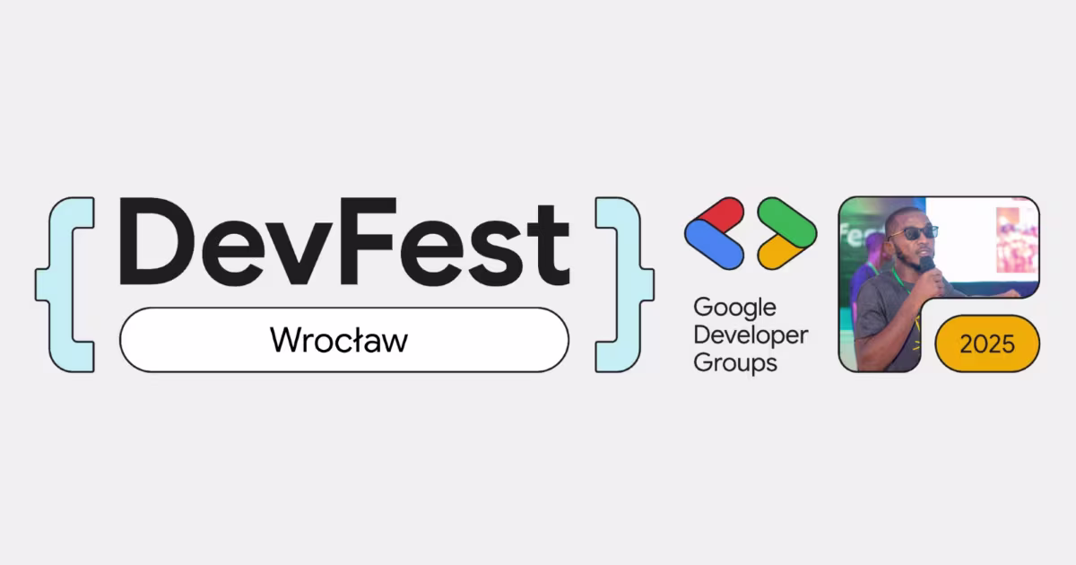 Adrian Romański at DevFest Wrocław 2025 - AI Meets Chrome