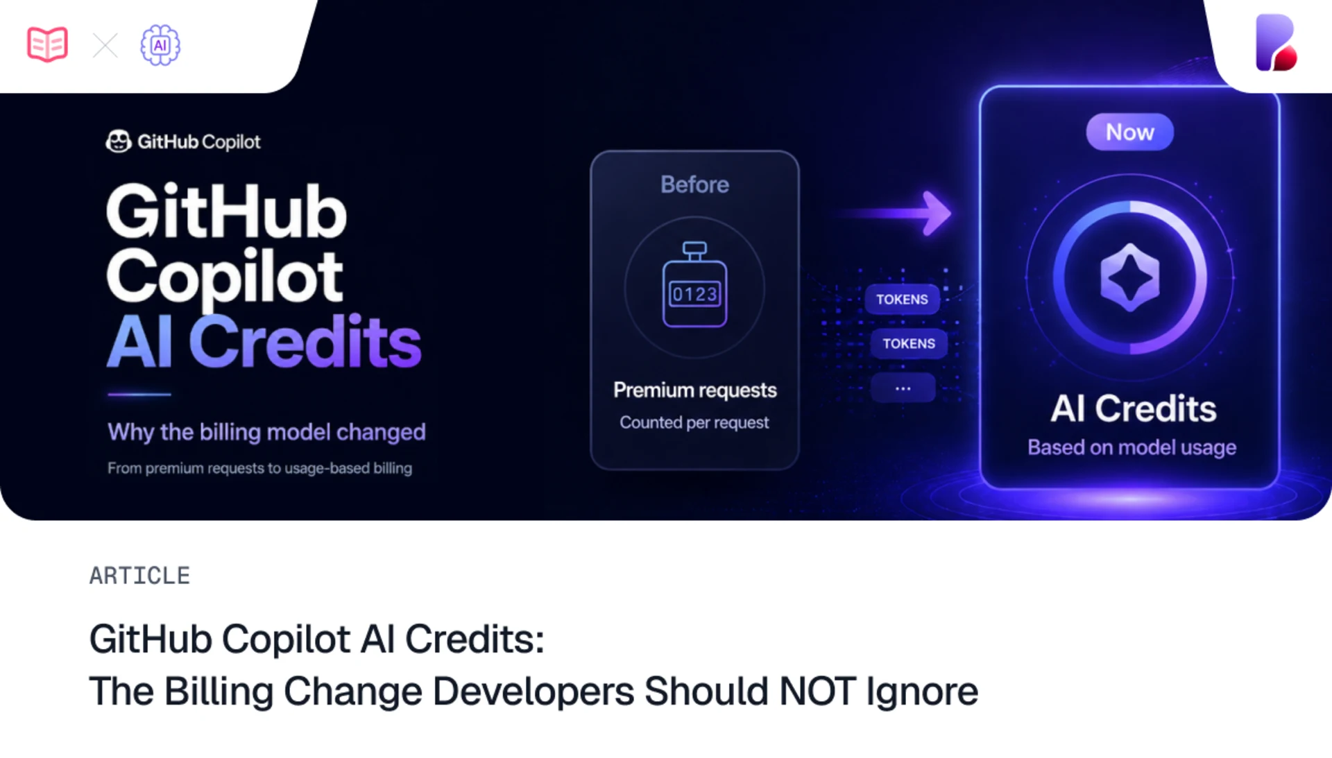 github ai credit changes hero