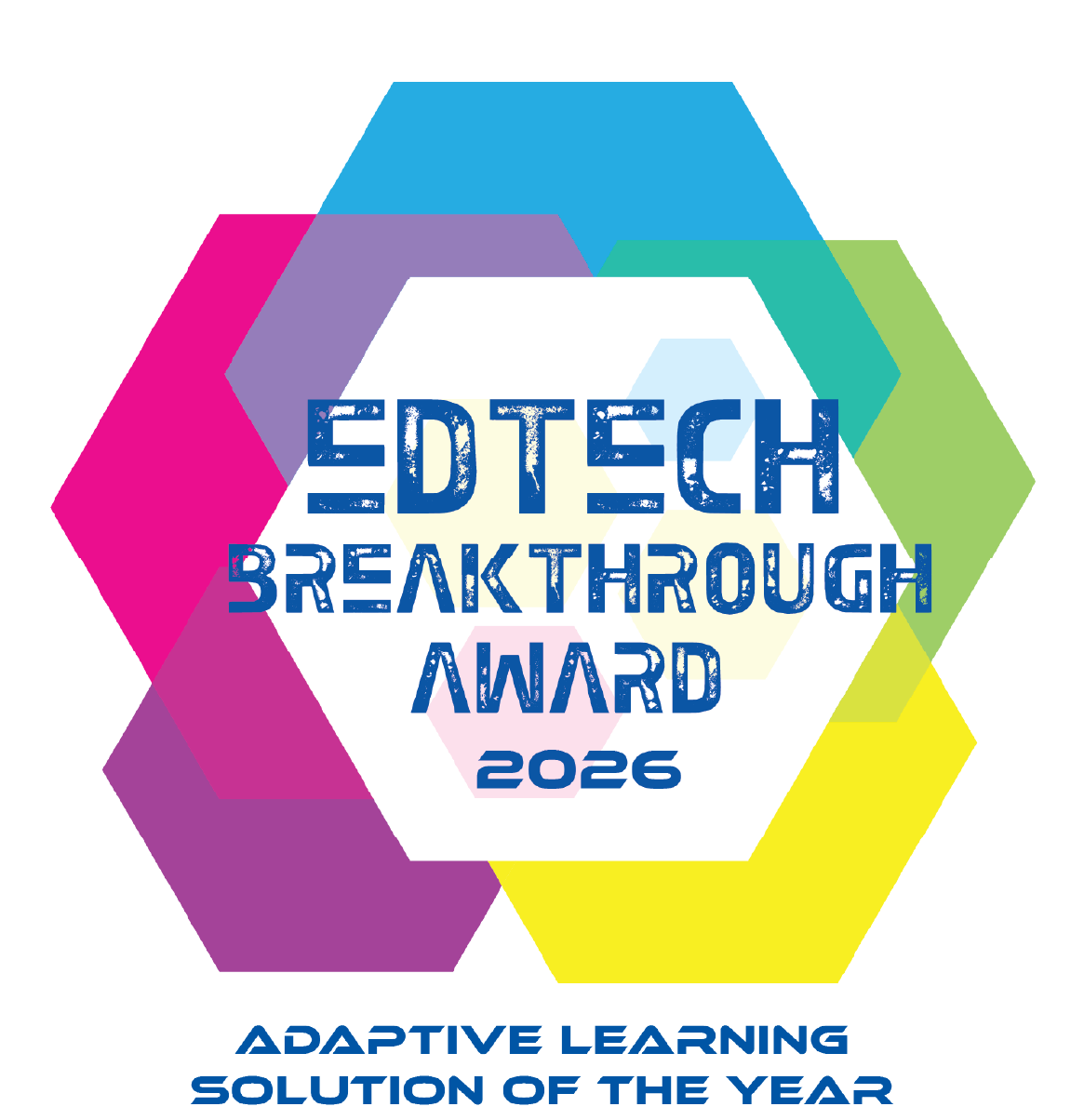 Explore Learning wins the Adaptive Learning Solution of the Year Edtech Breakthrough Award 2026 badge