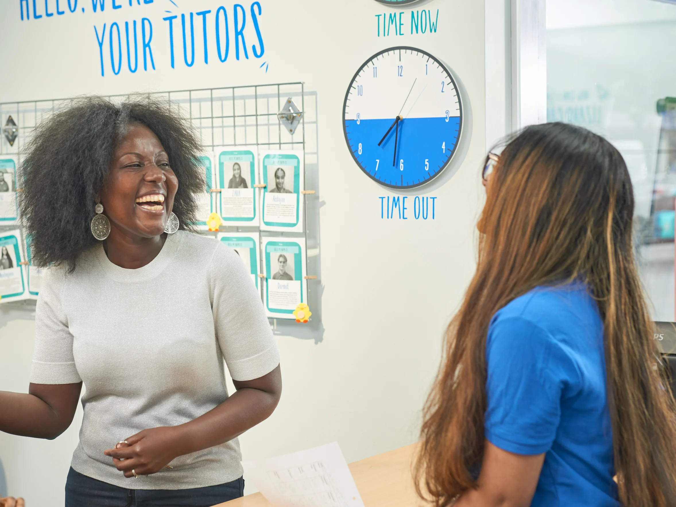A parent chatting with an Explore Learning tutor.