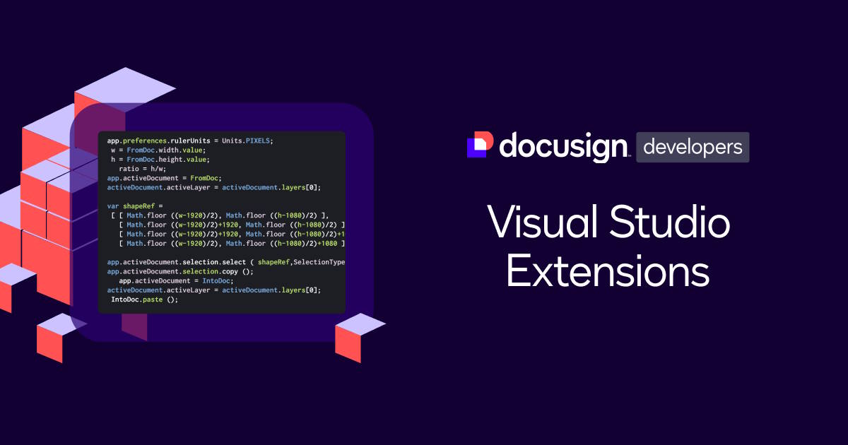 Visual Studio extensions | Docusign
