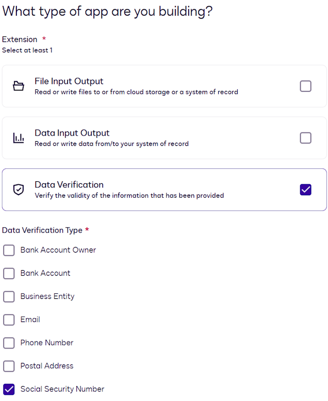 SSN verification extension contract reference | Docusign