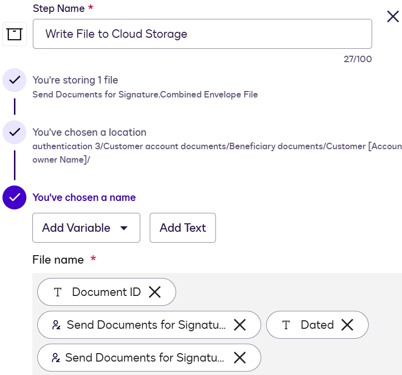 File Designation Example Beneficiary designation use case | Docusign