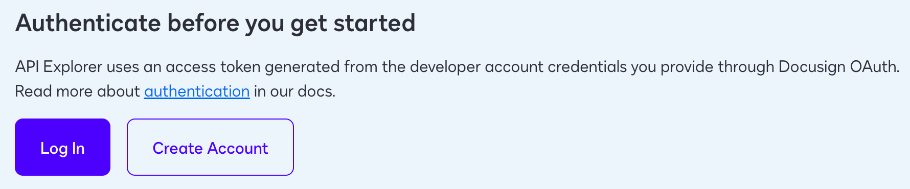 Api Explorer Logo Scan API Explorer | Docusign