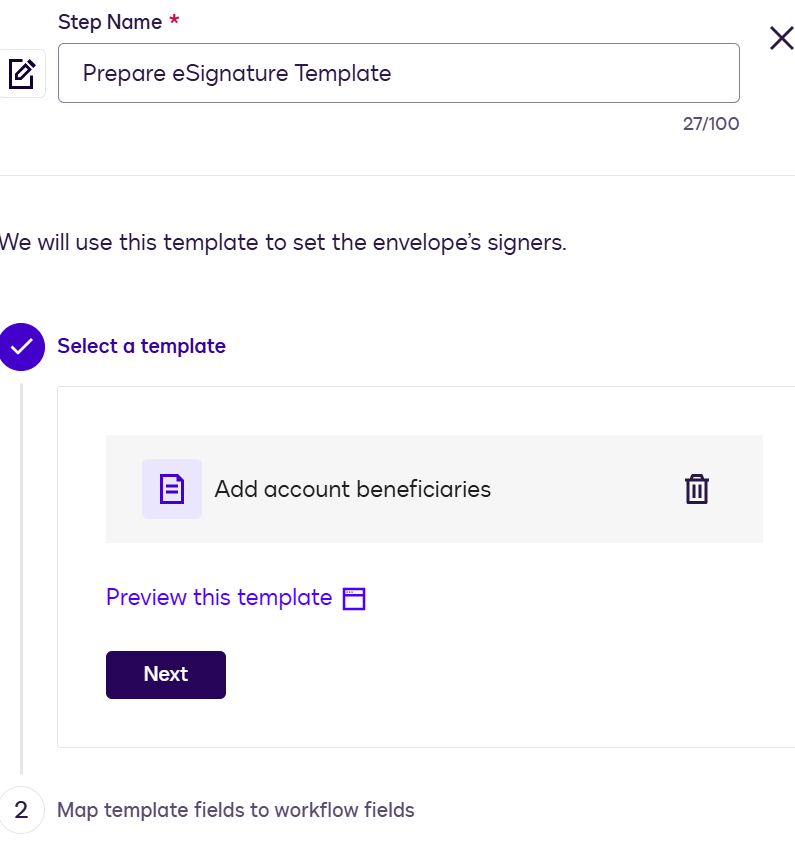 File output cloud storage extension workflow test | Docusign