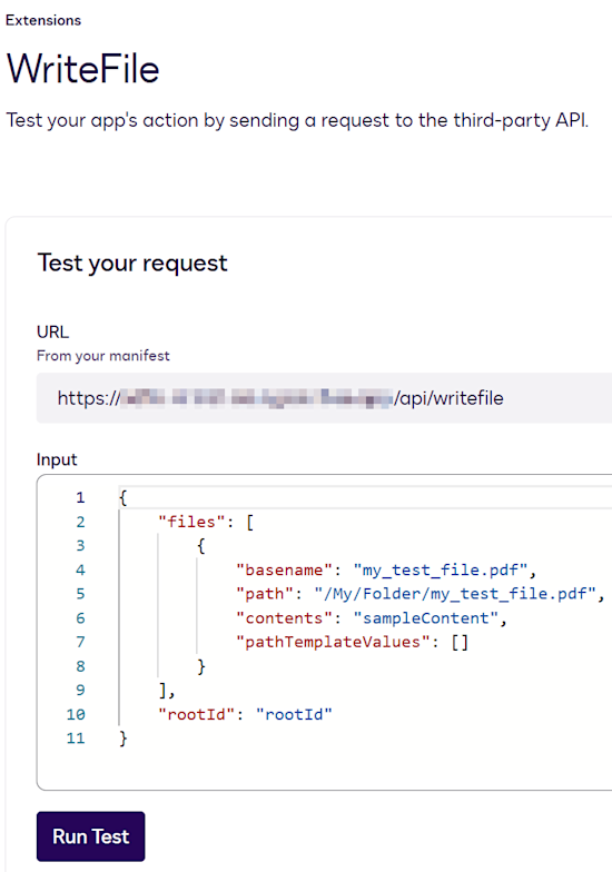 Test Docusign Extension app integration tests | Docusign