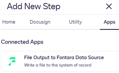 File output system of record test: Workflow step creates envelopes ...