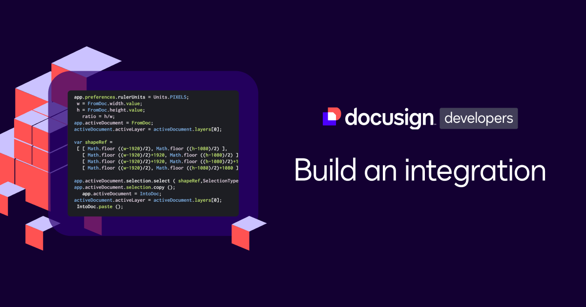 Build a Docusign integration | Docusign