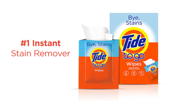 Shout Wipe and Go Instant Stain Remover, for On-The-Go Laundry