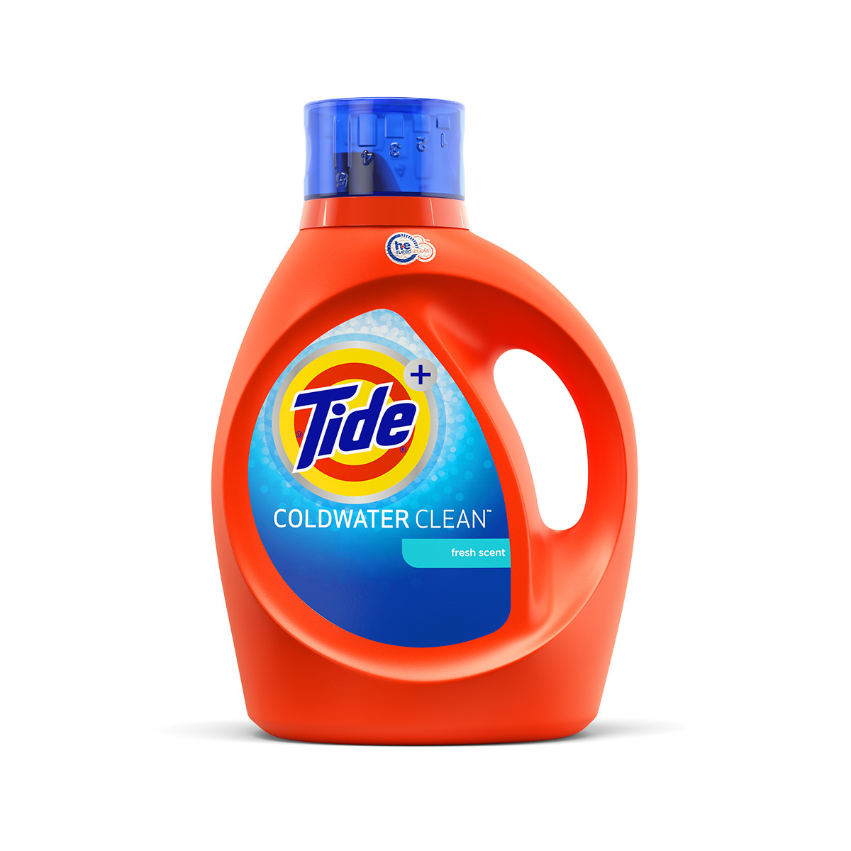 Tide Plus Coldwater Clean Liquid Laundry Detergent - 92 ounces, color orange