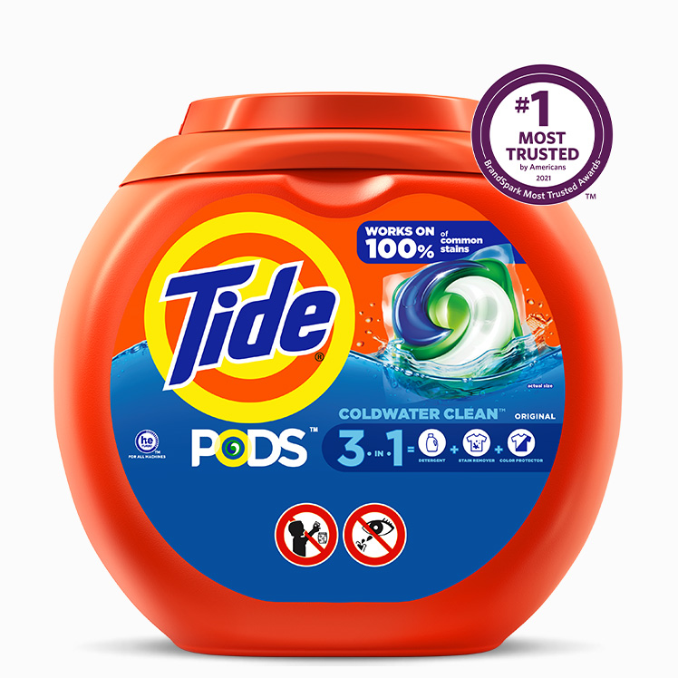 Laundry Detergent Pacs - Try Tide PODS Original
