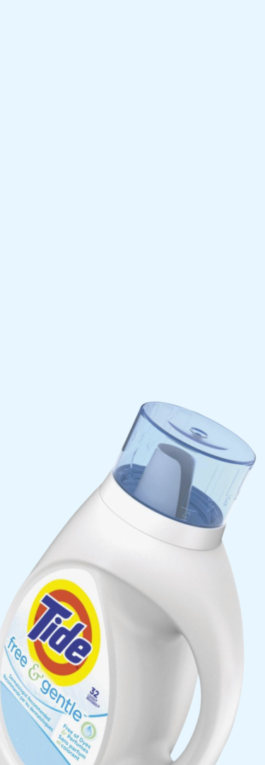Tide Free & Gentle Liquid Laundry Detergent - 92 ounces, color white