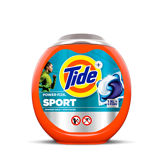 Tide Power PODS® Plus Febreze Sport Laundry Detergent