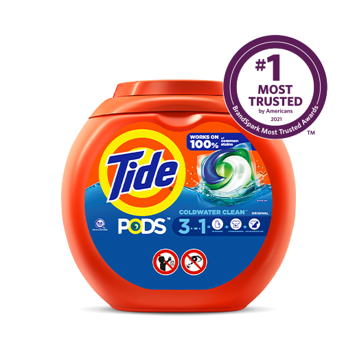 Laundry Detergent Pacs - Try Tide PODS Original