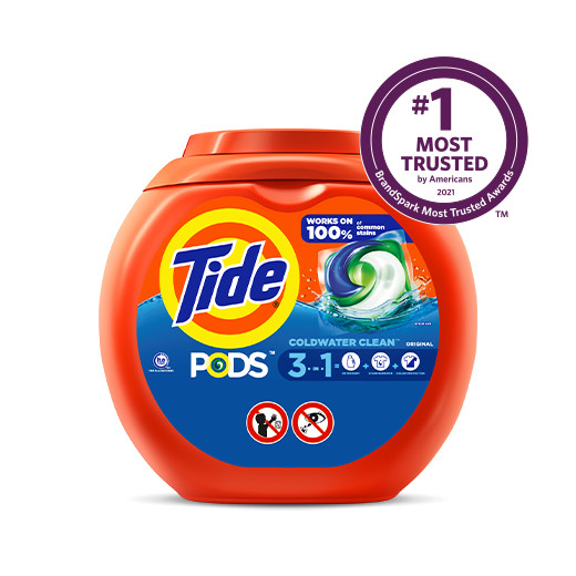 Tide PODS® Laundry Detergent Original Scent - 16 count, color orange