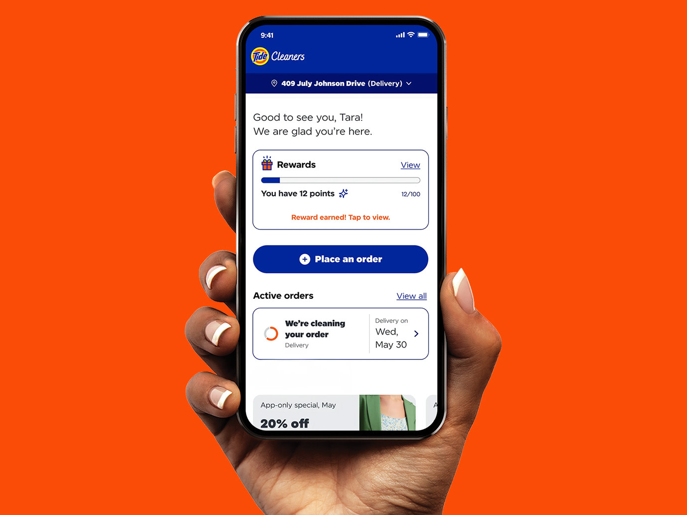 Book, track, and manage your cleaning