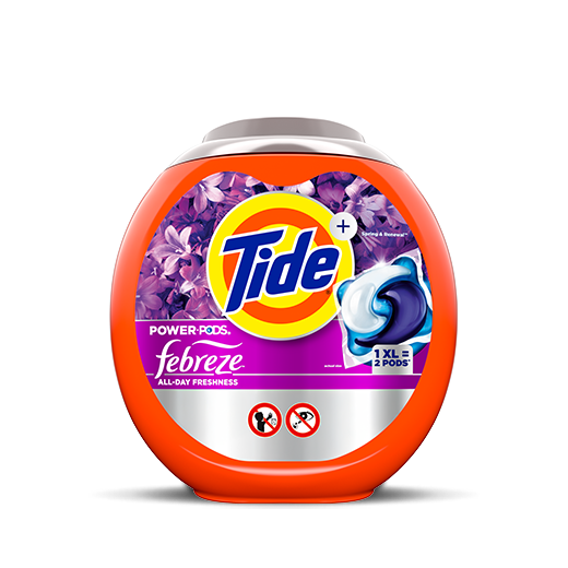 Tide Power PODS Plus Spring & Renewal Laundry Detergent