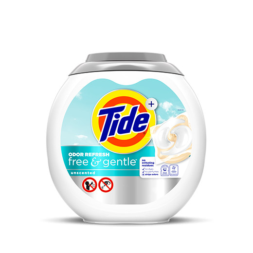 Tide PODS Free and Gentle Odor Refresh