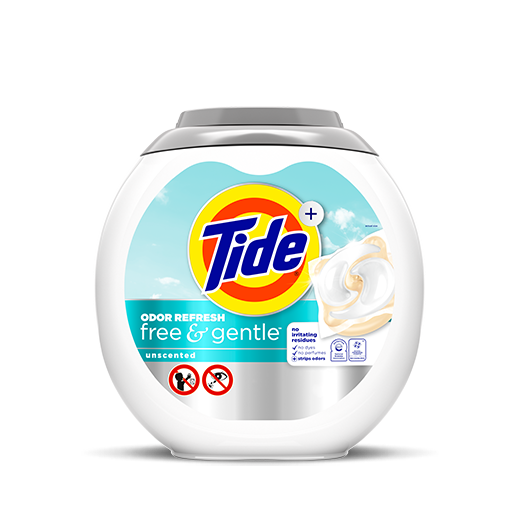 Tide PODS Free and Gentle Odor Refresh
