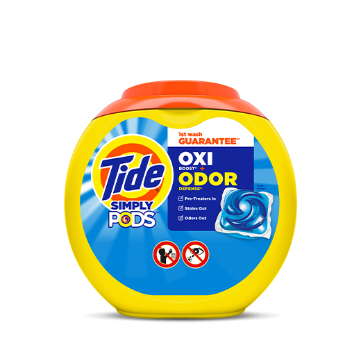 Tide Simply PODS Plus Oxi Boost + Odor Defense