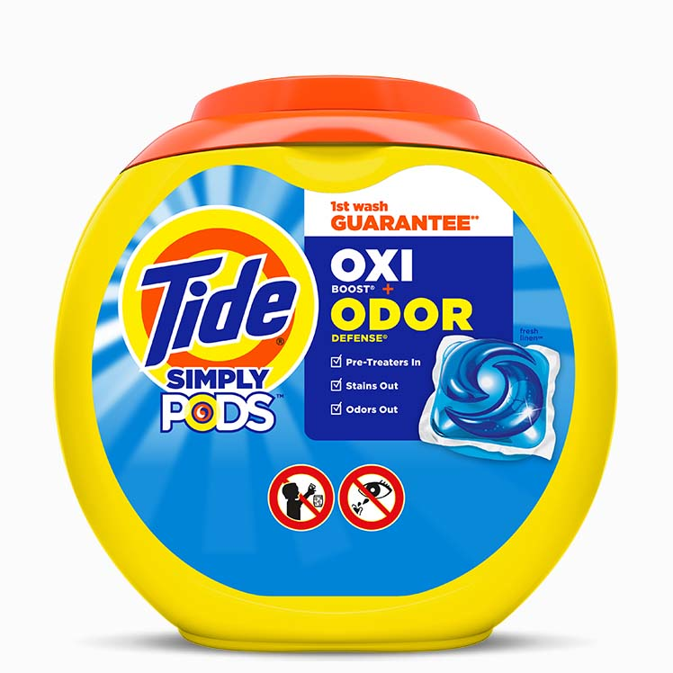 Tide Simply PODS Plus Oxi Boost + Odor Defense