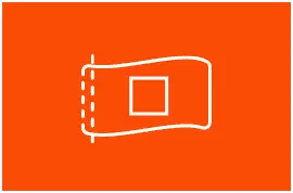 A pictogram of a water bowl, indicating that cold water and laundry detergent should be used when washing jeans