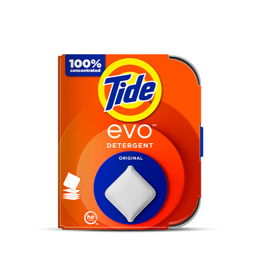 Pack of Tide Evo Laundry Detergent Tiles, Original Scent