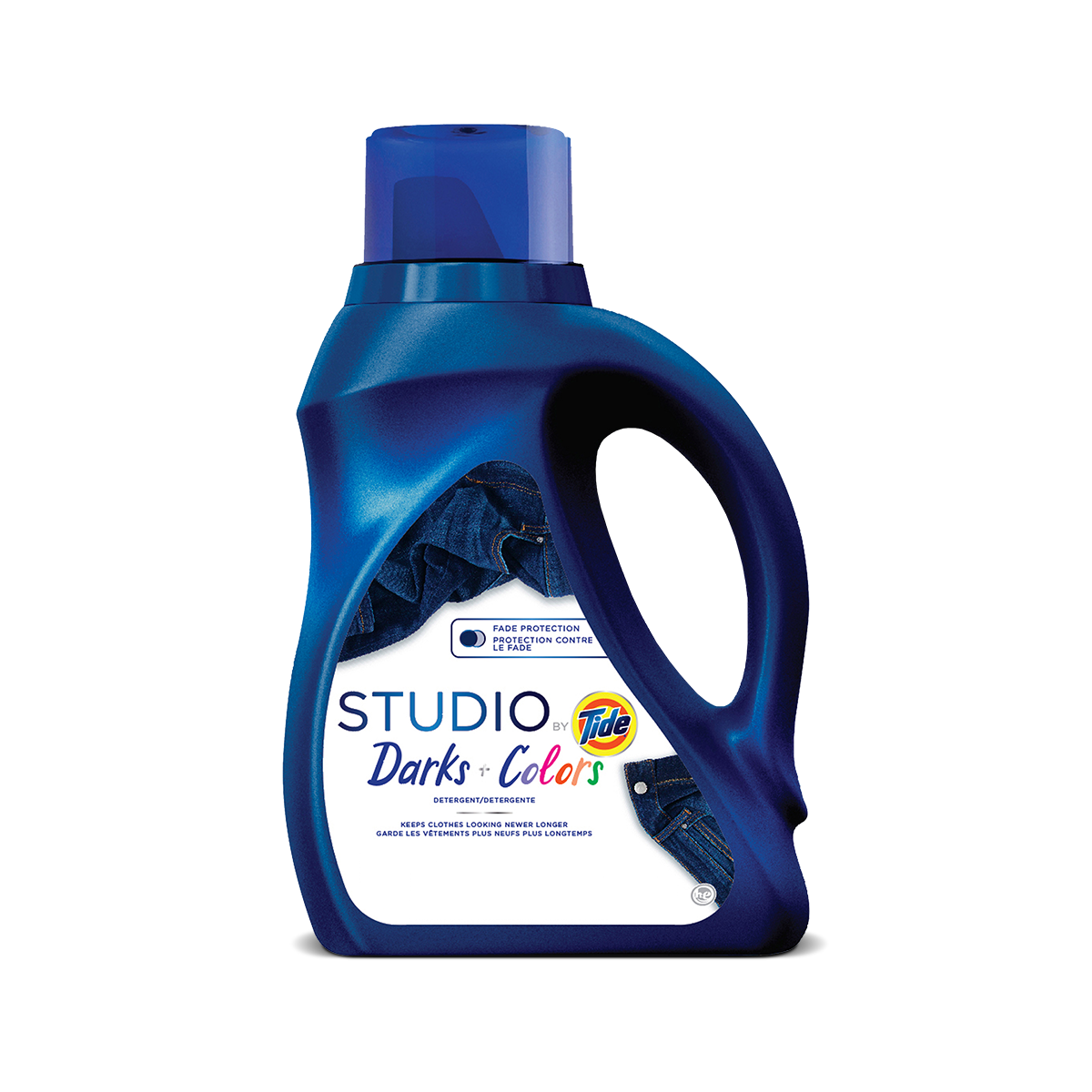 Studio by Tide Darks & Colors Liquid Laundry Detergent - 75 ounces, color blue