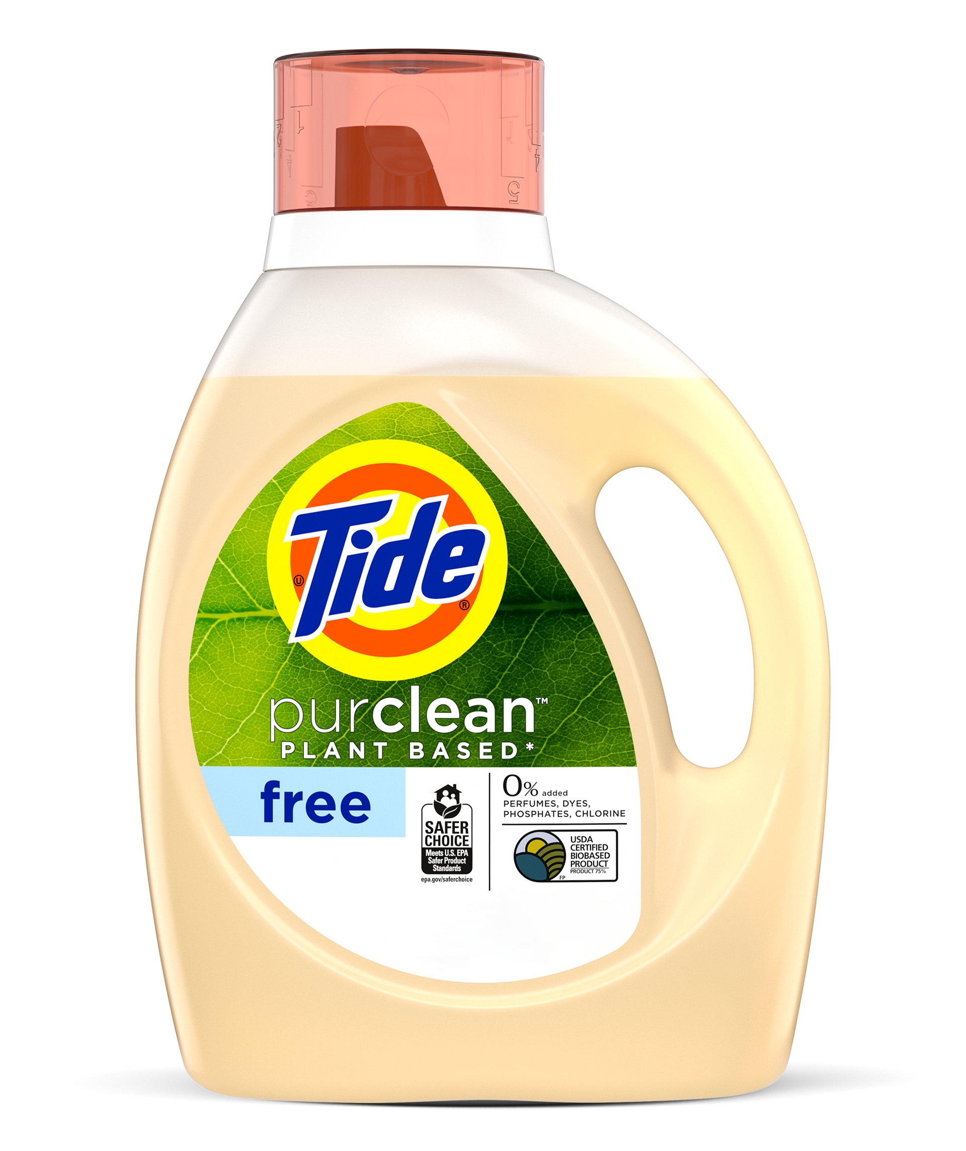 Tide purclean™ Liquid - 34 ounces, color cream