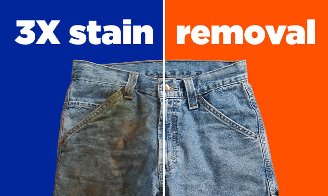 Tide Ultra Oxi + Heavy Duty Power PODS® 3x stain removal